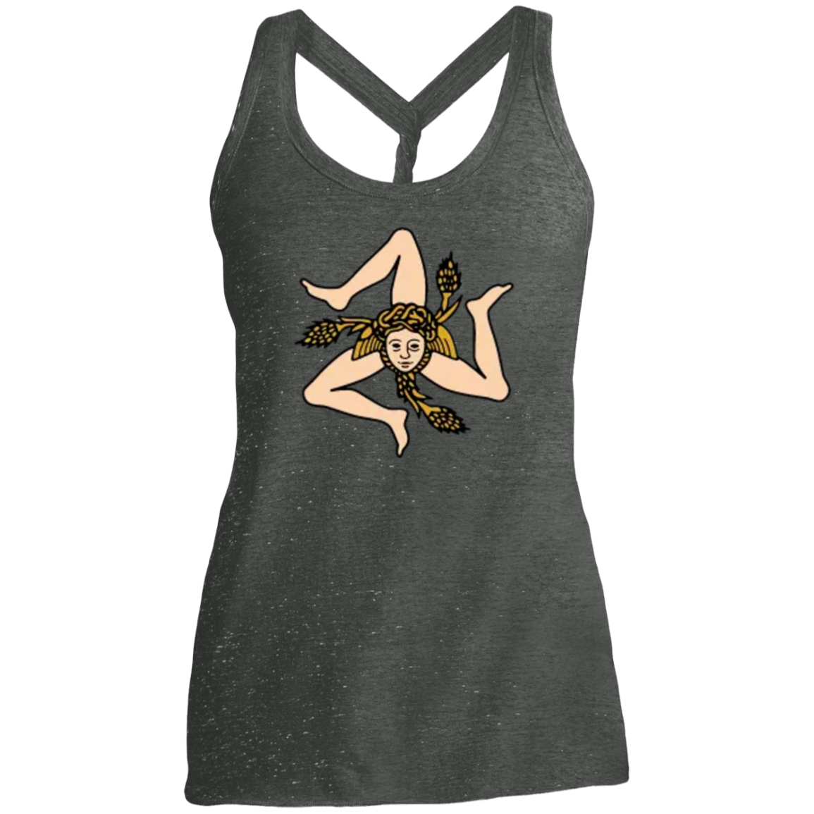 Sicilian Ladies' Cosmic Twist Back Tank