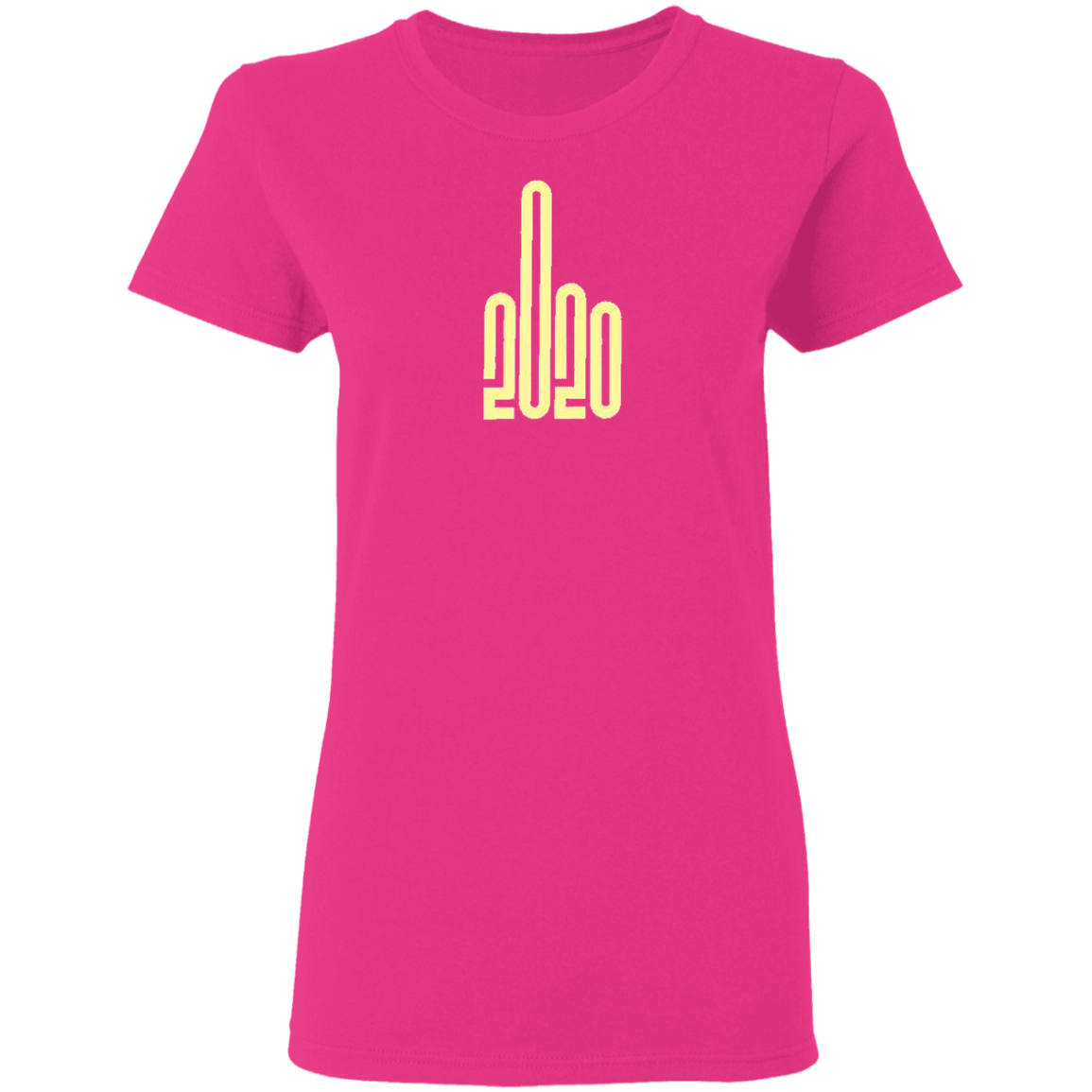 2020 Mid Finger Ladies T-Shirt