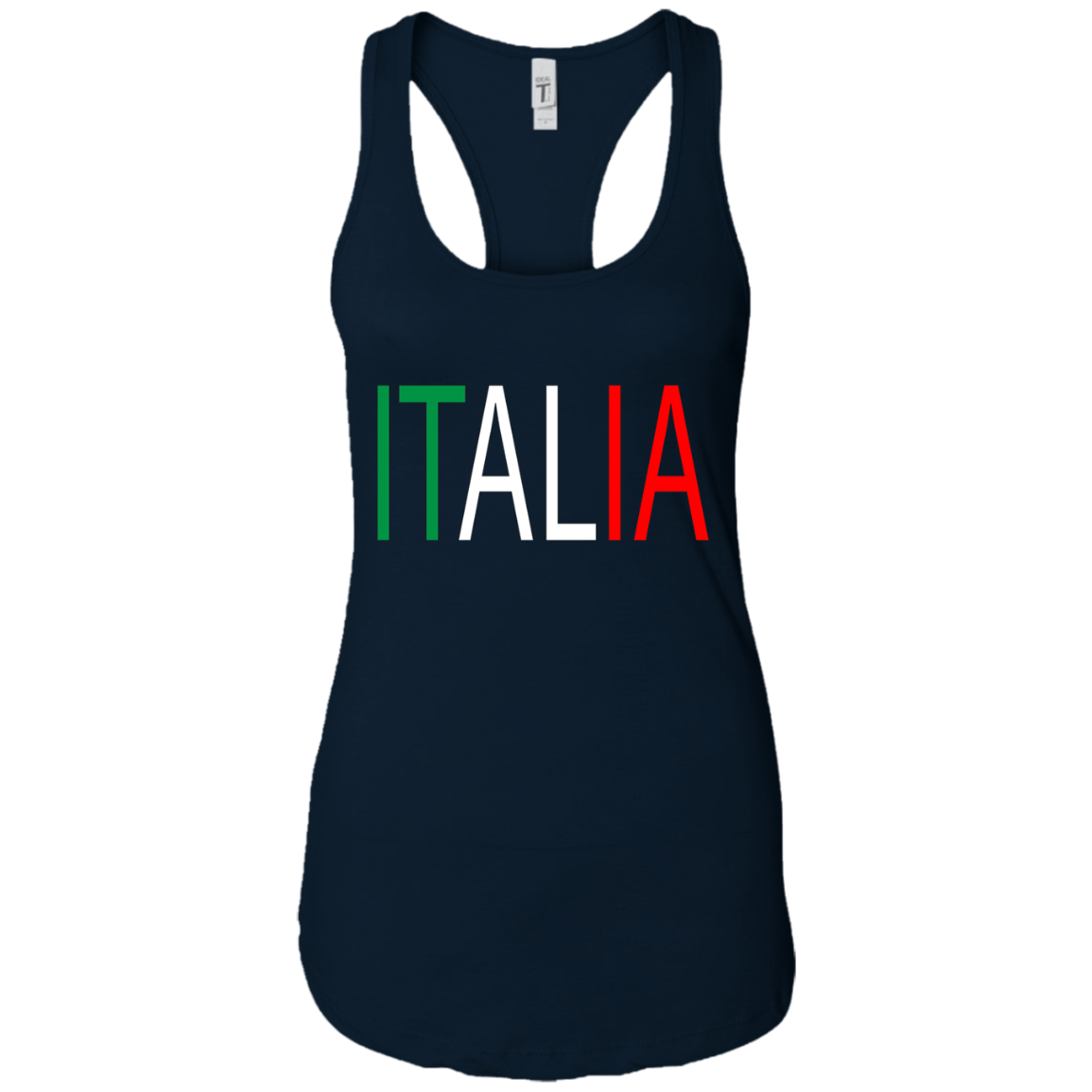 Italia Ladies Ideal Racerback Tank