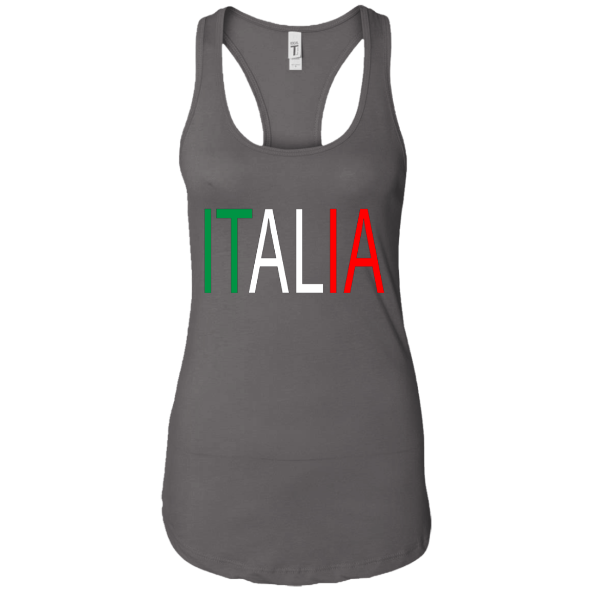 Italia Ladies Ideal Racerback Tank