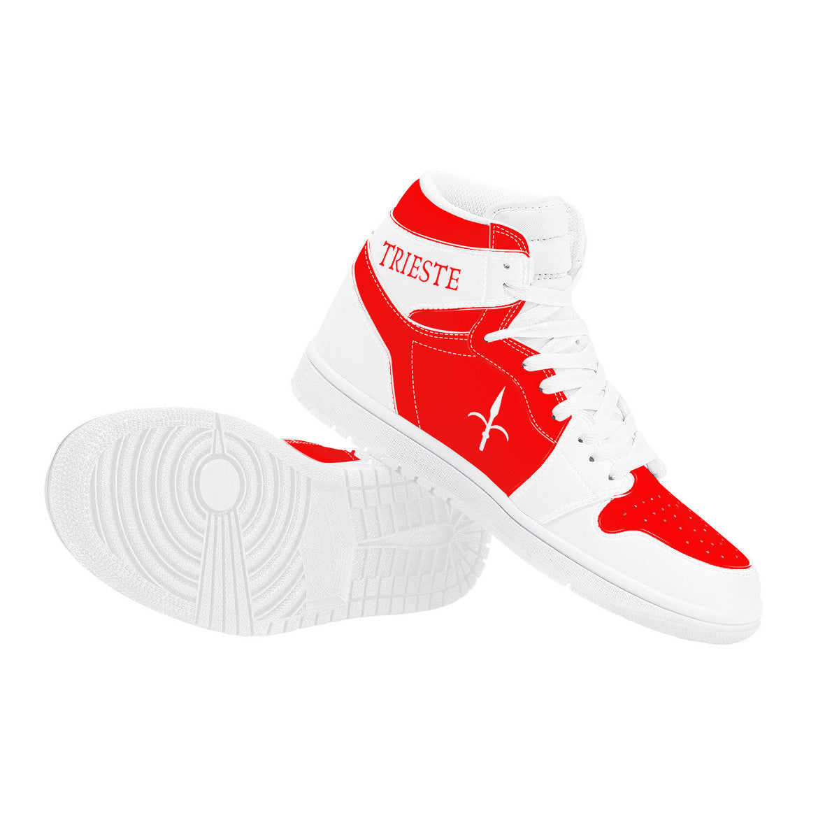 Trieste High Top Synthetic Leather Sneakers