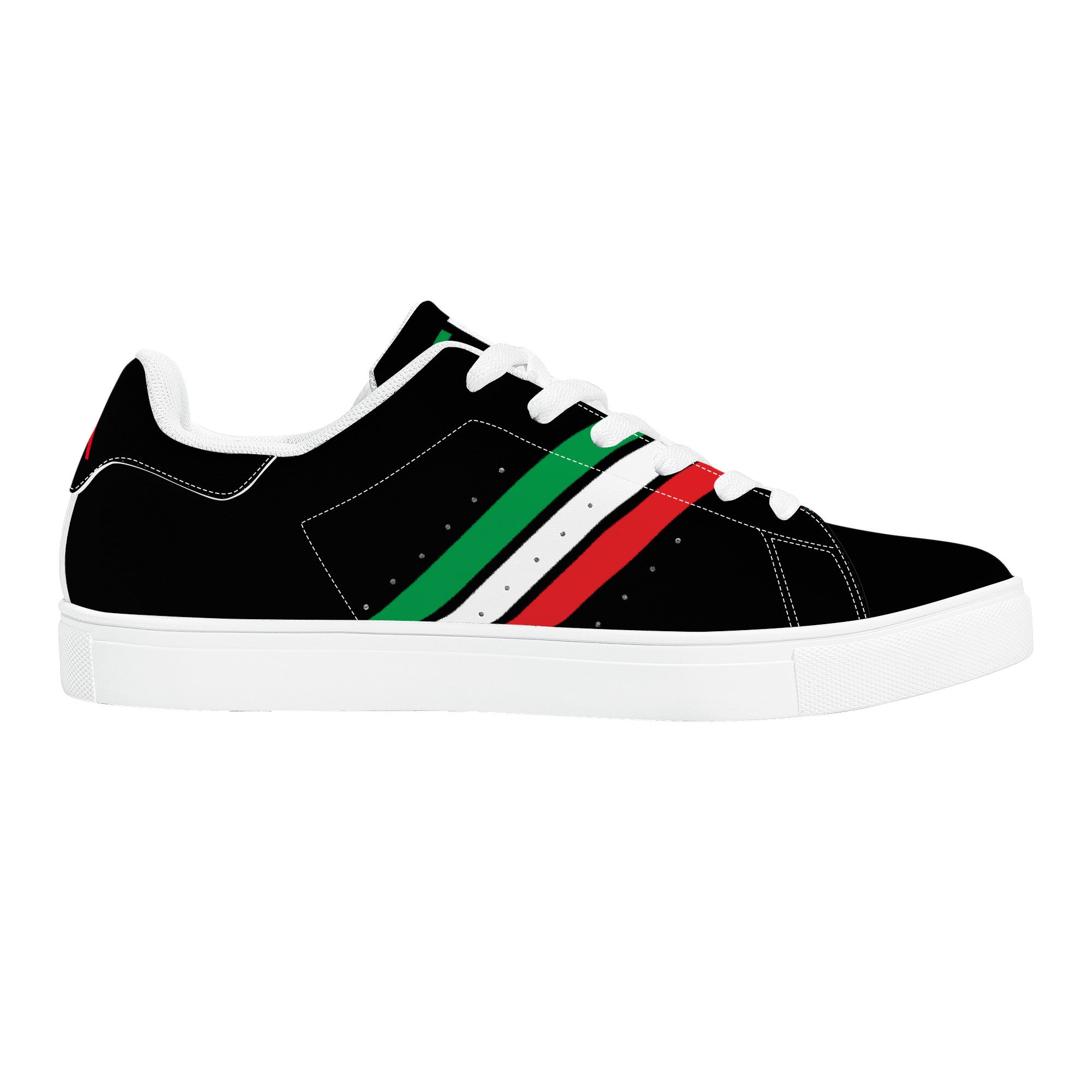 Italia Low-Top Leather Sneakers