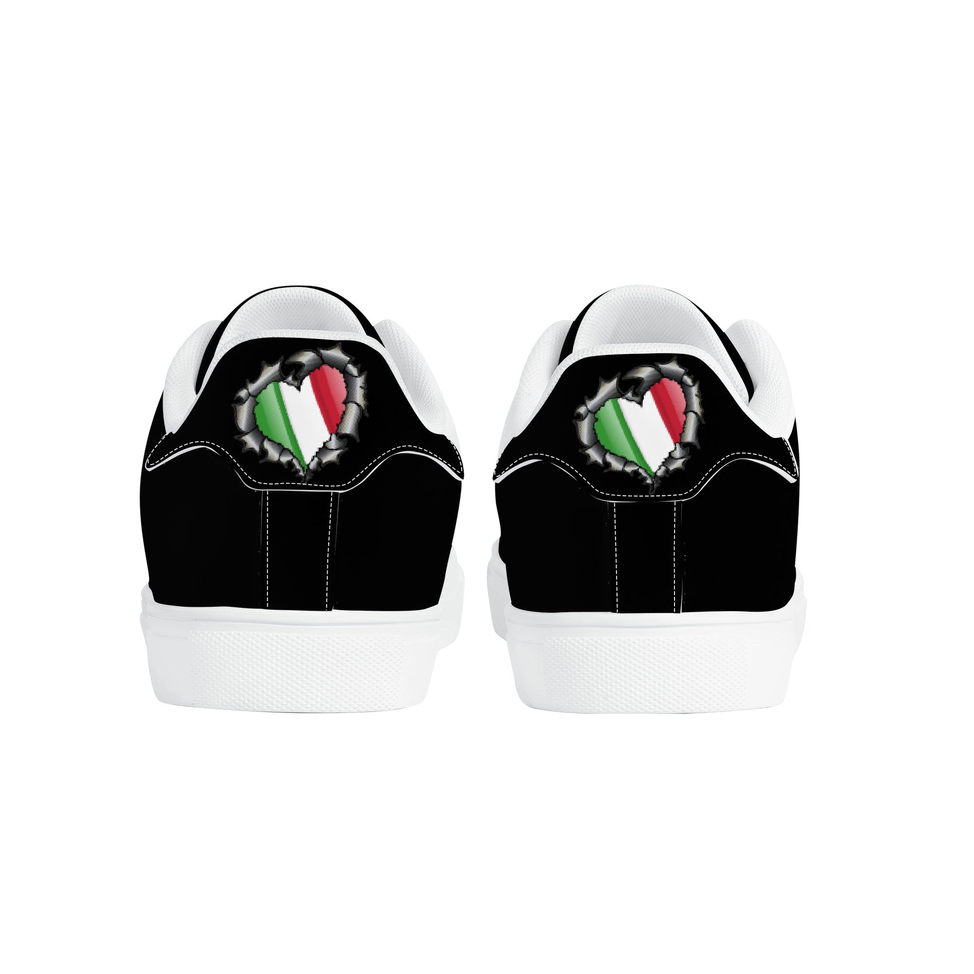 Italia Inside Low-Top Leather Sneakers