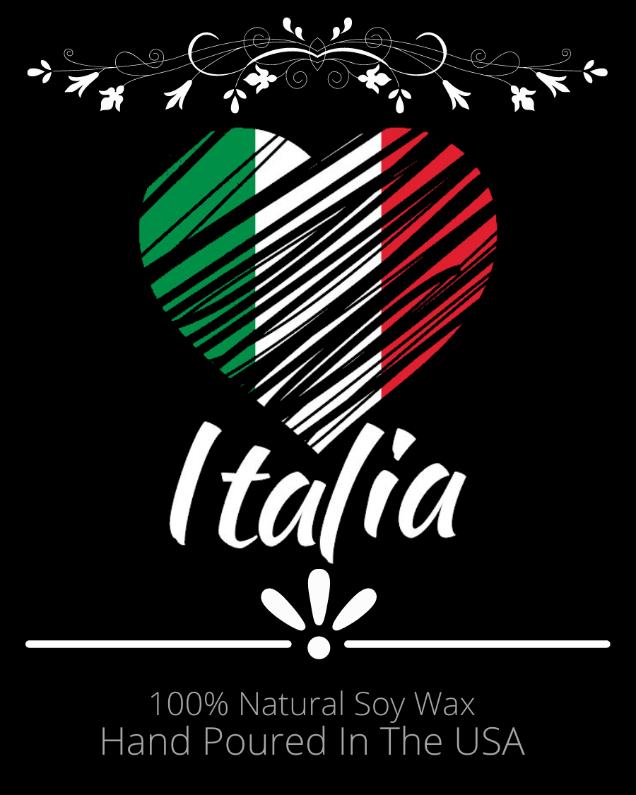 Italian Heart I Love Italy Scented Candle