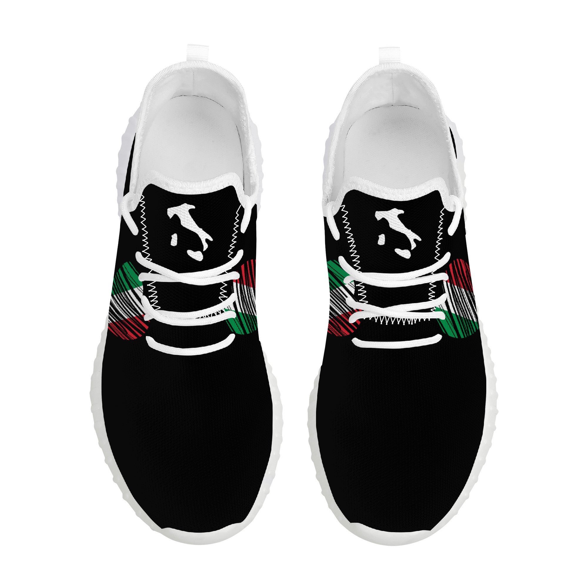 I Love Italy Mesh Knit Sneakers