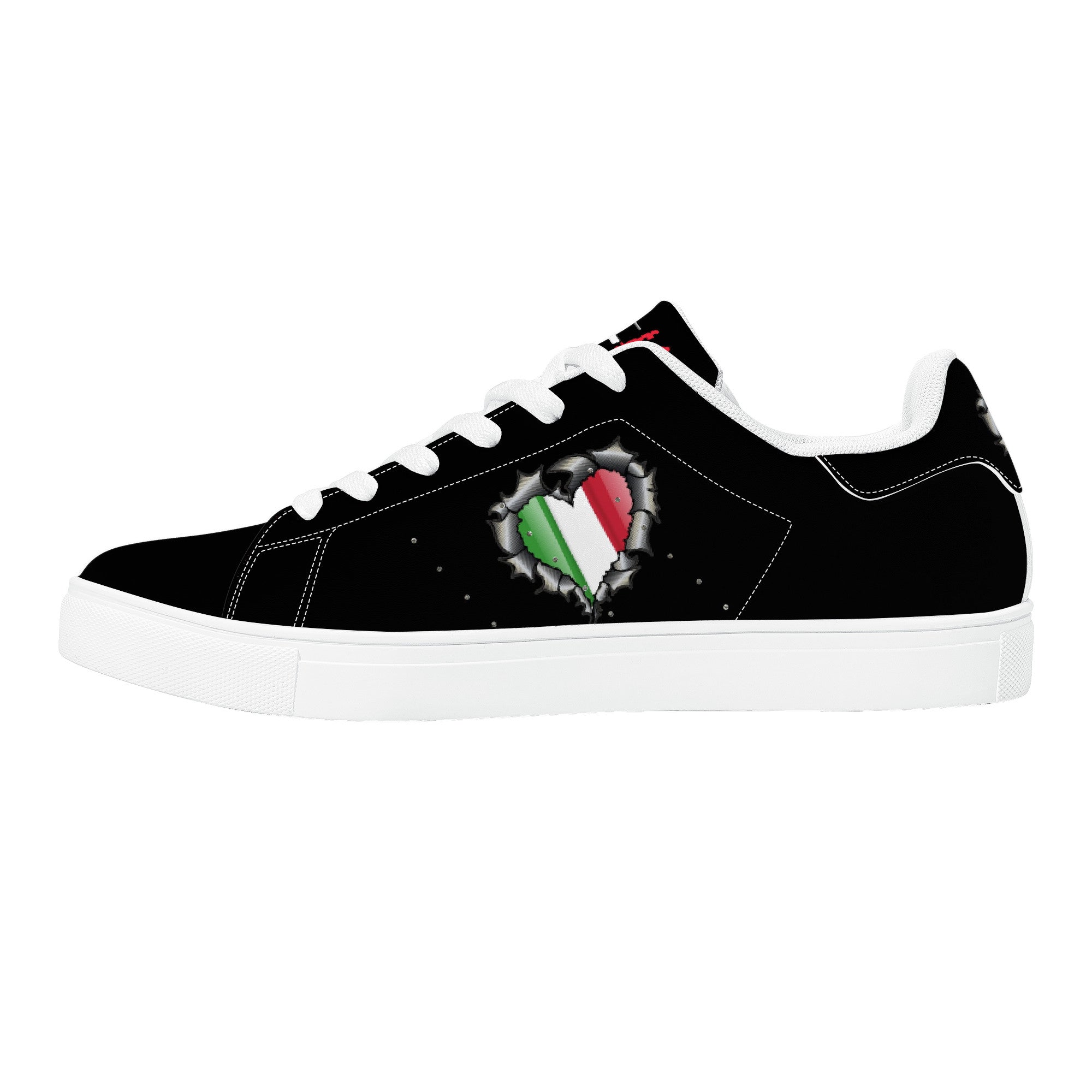 Italia Inside Low-Top Leather Sneakers