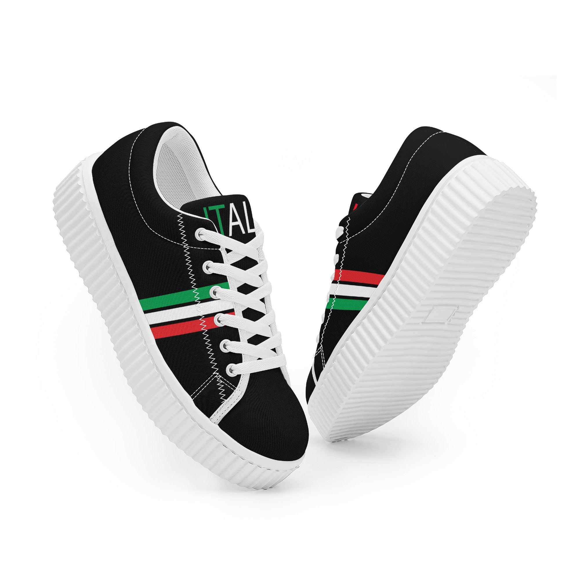 Italia Women's Low Top Platform Sneakers