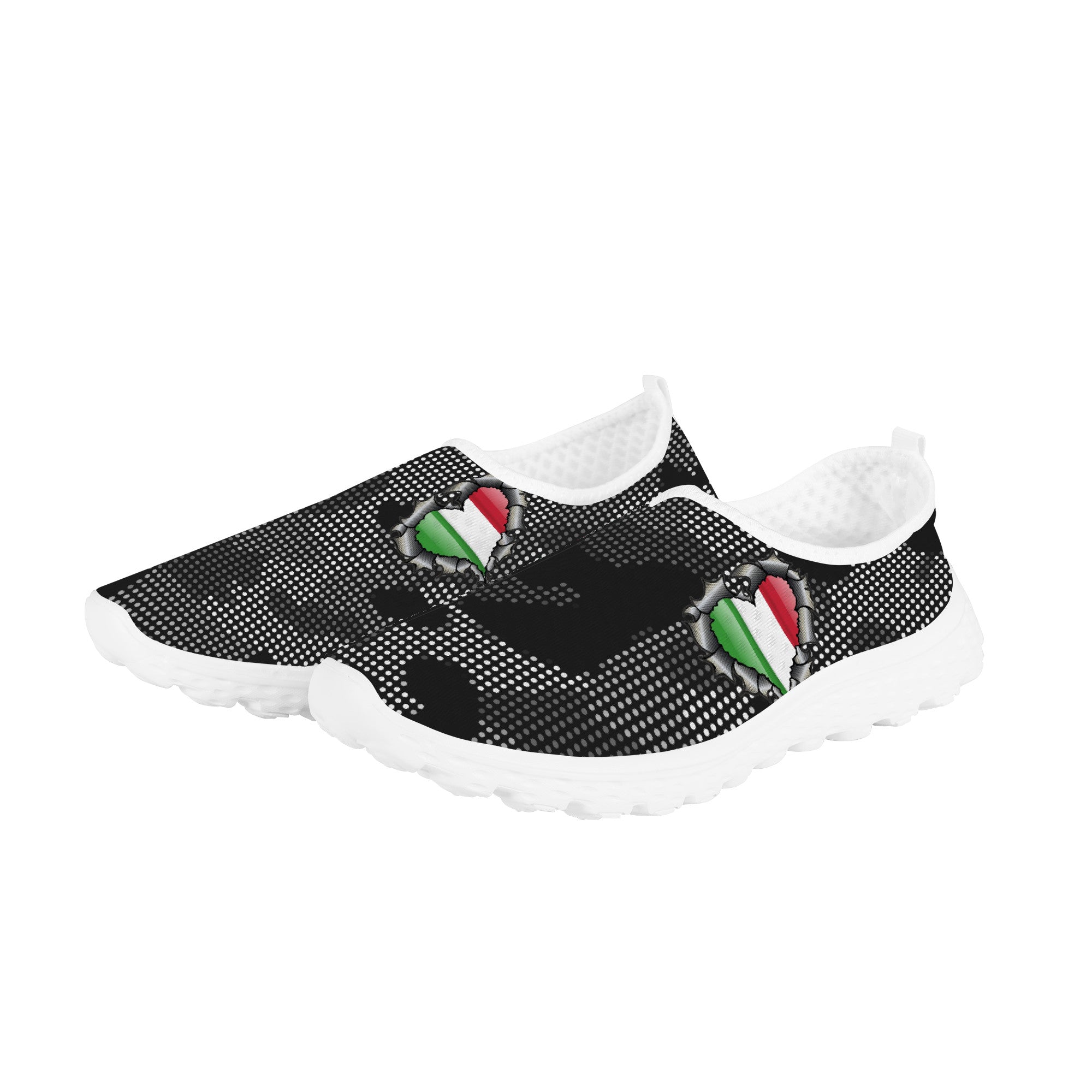 Italia Inside Carbon Fiber Grey Camo Women's Running Shoes