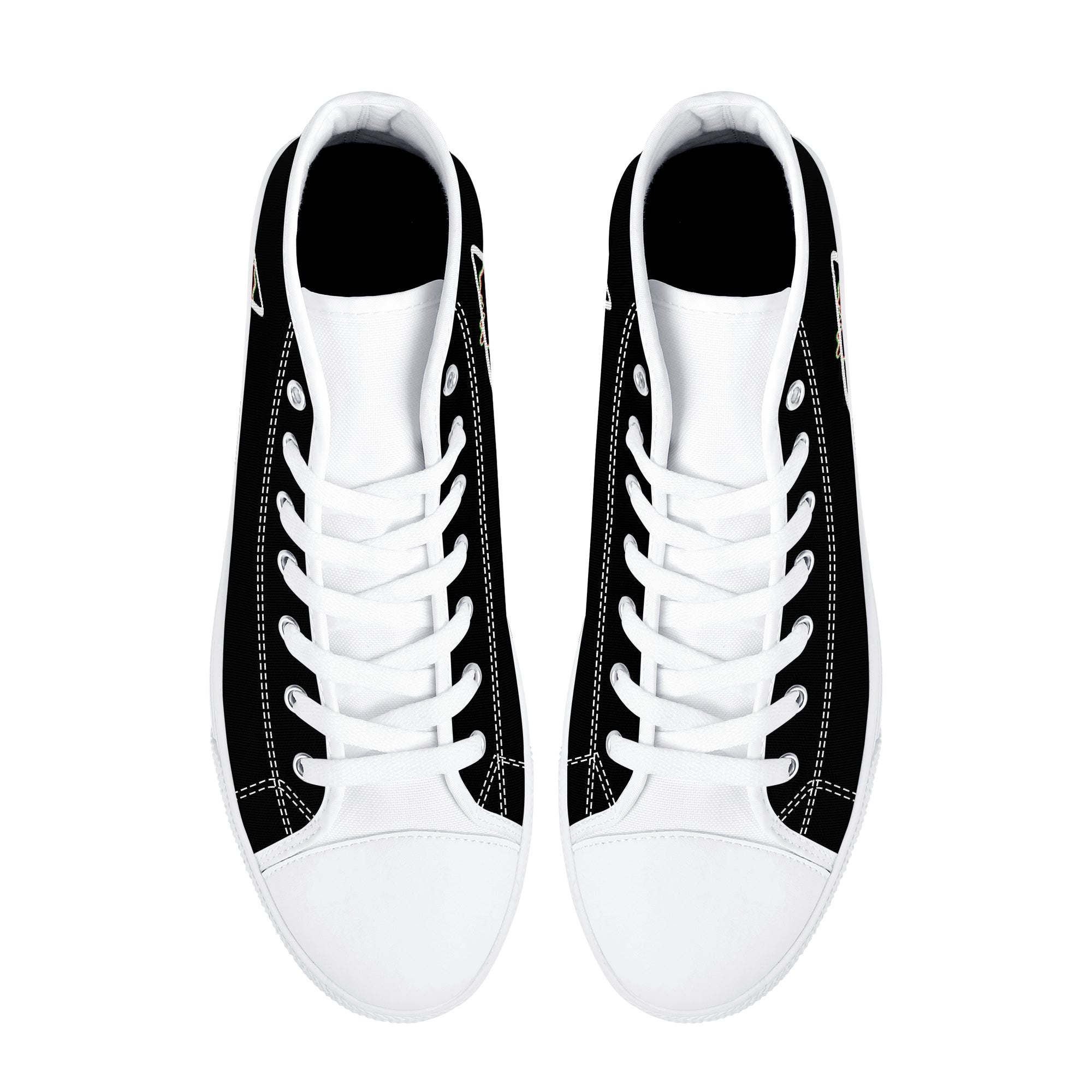 Italia High-Top Canvas Shoes