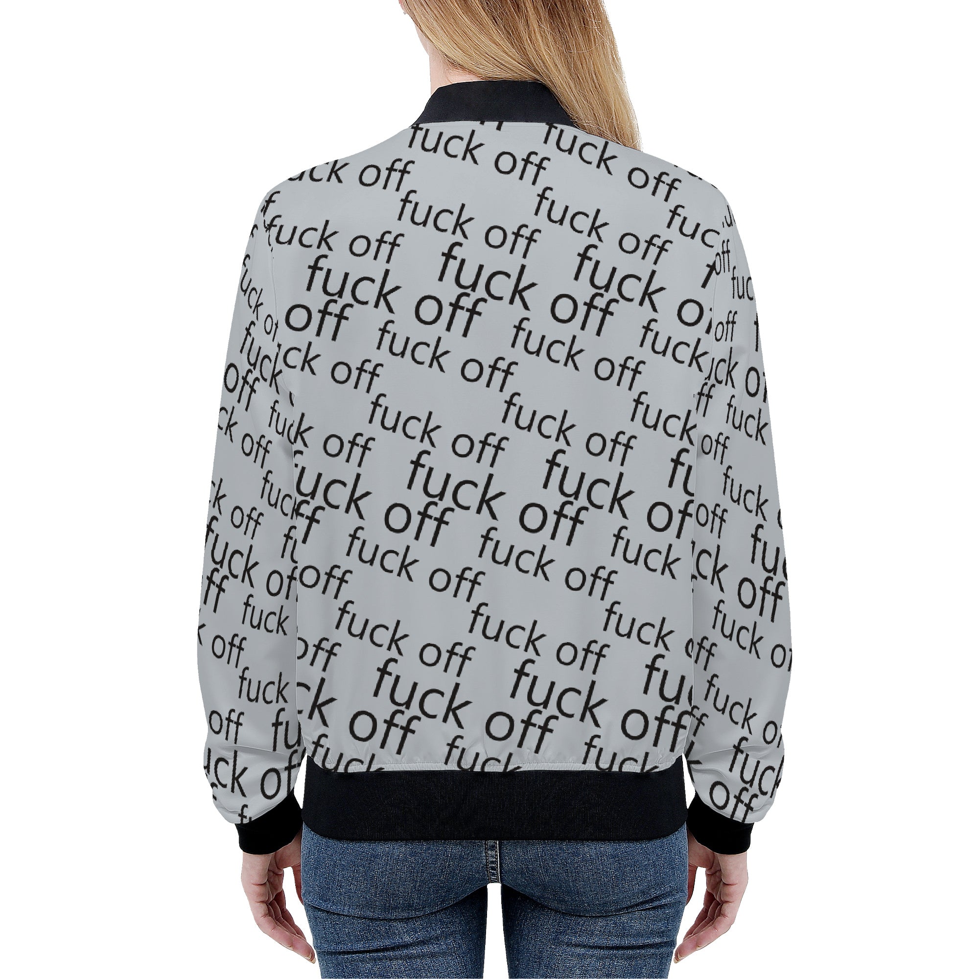 Fuck Off Women's Bomber Jacket