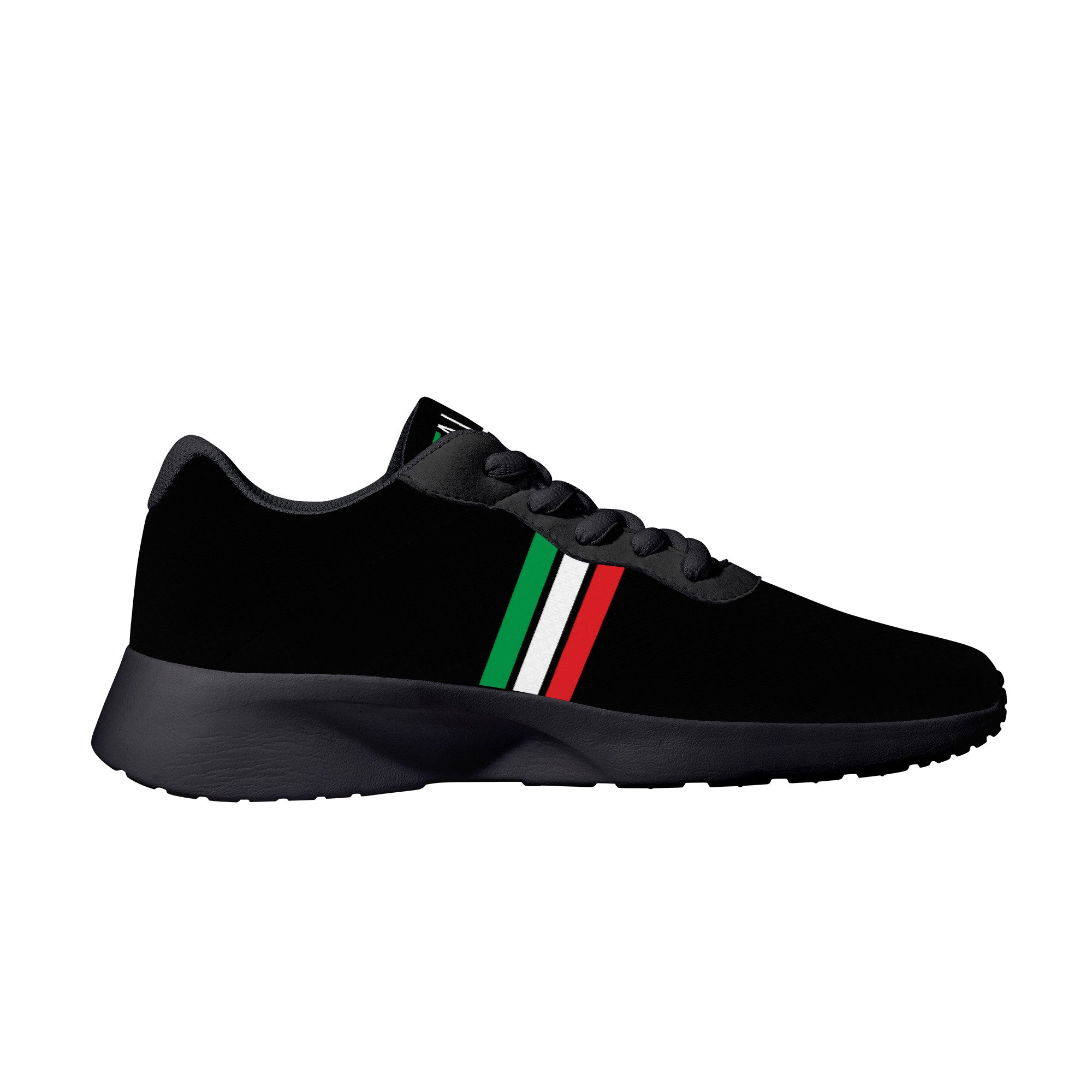 Italia Air Mesh Running Shoes - Black