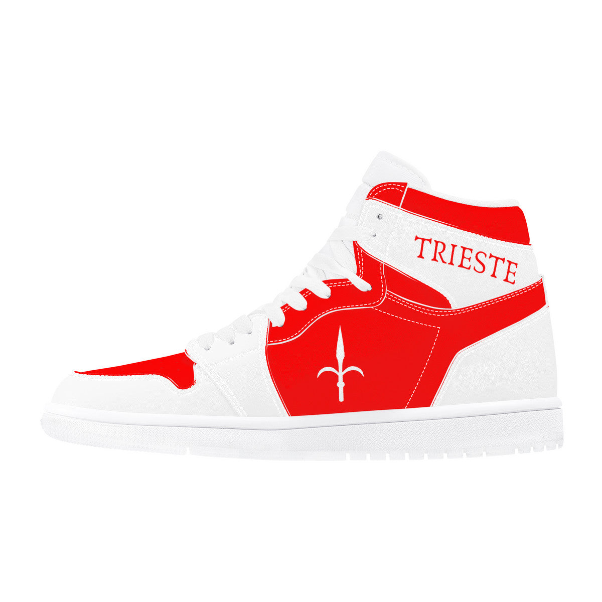 Trieste High Top Synthetic Leather Sneakers