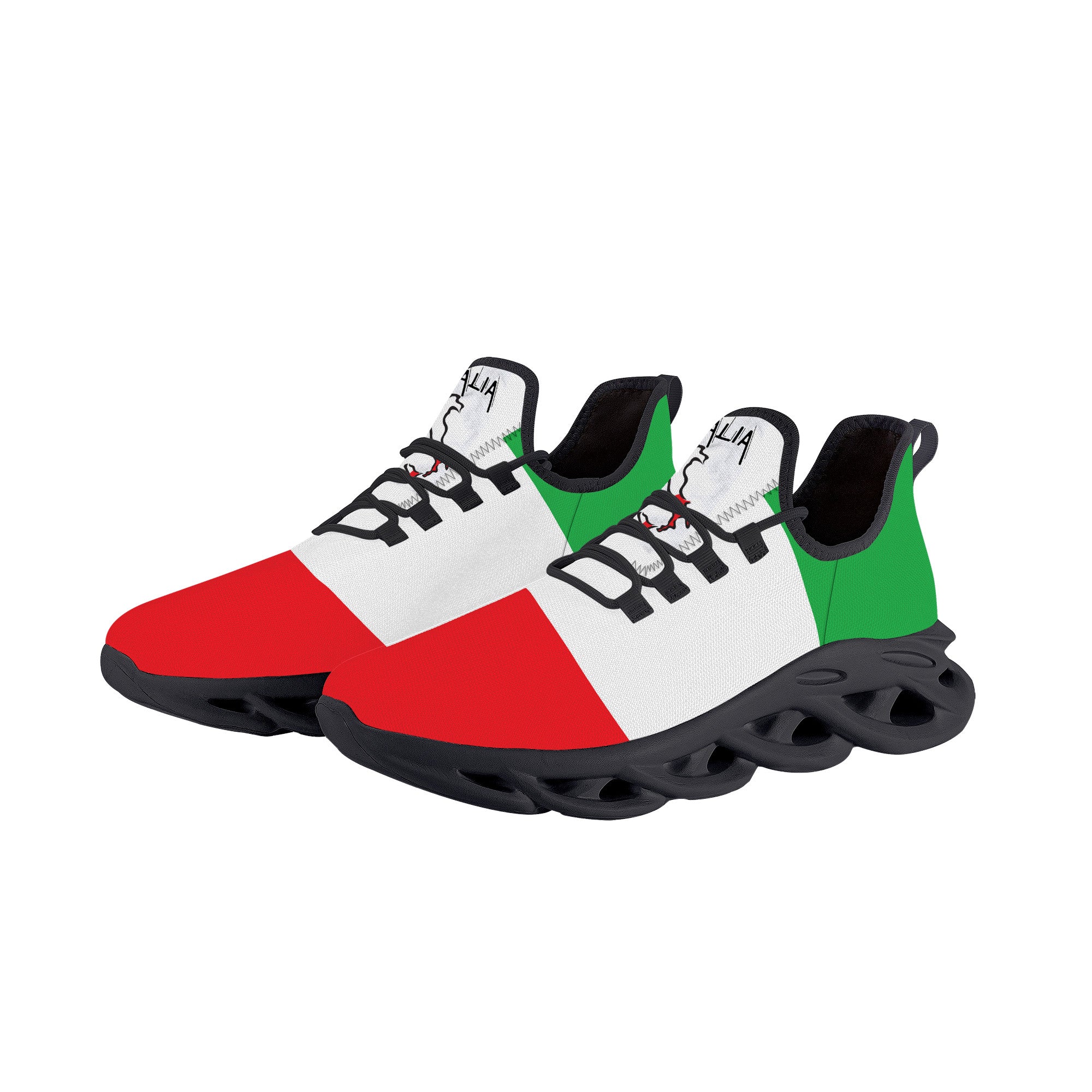 Italia Flag Map Flex Control Sneakers