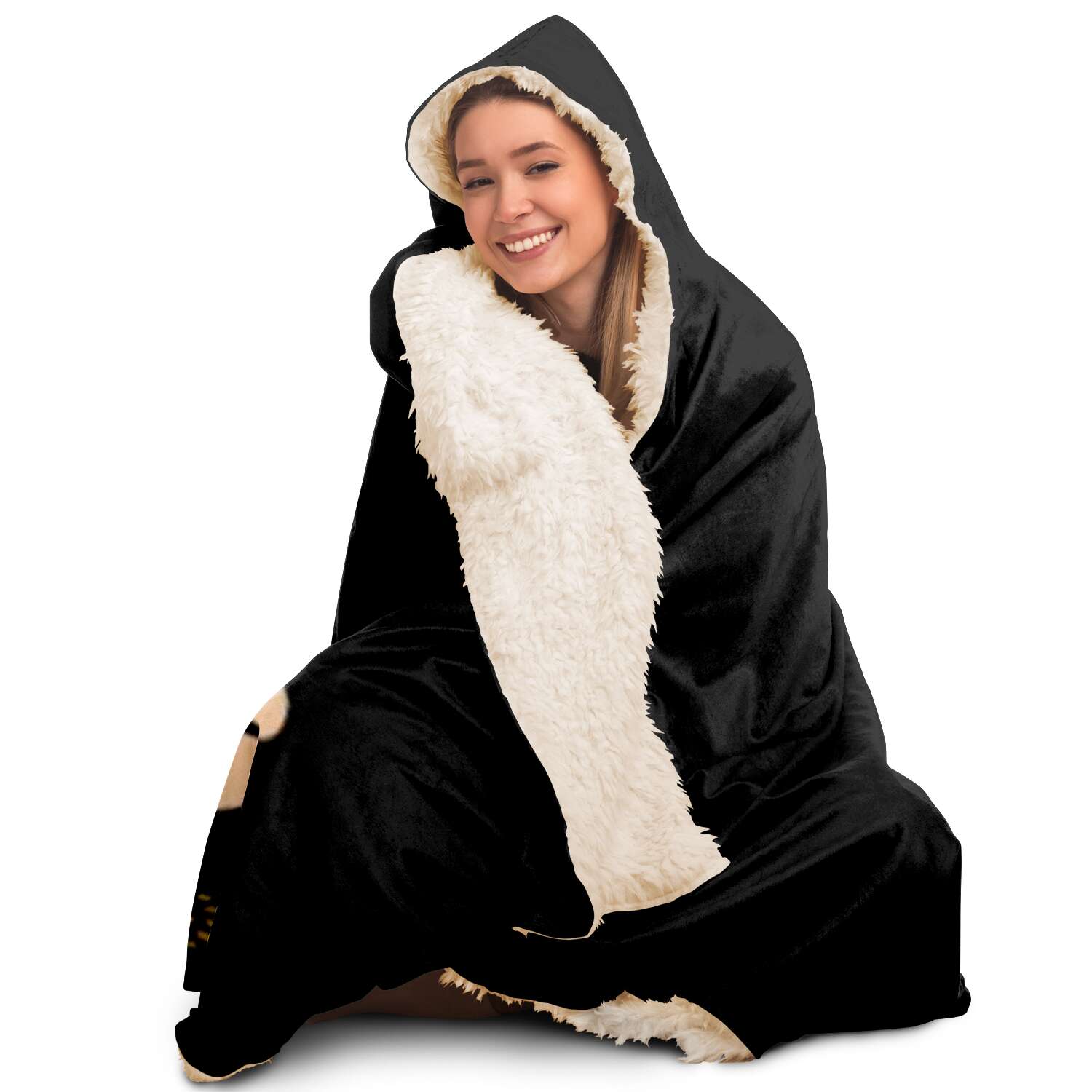 Sicilian Hooded Blanket