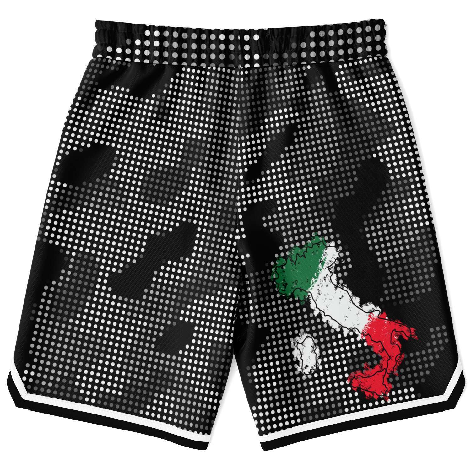 Italia Carbon Fiber Camo Basketball Shorts