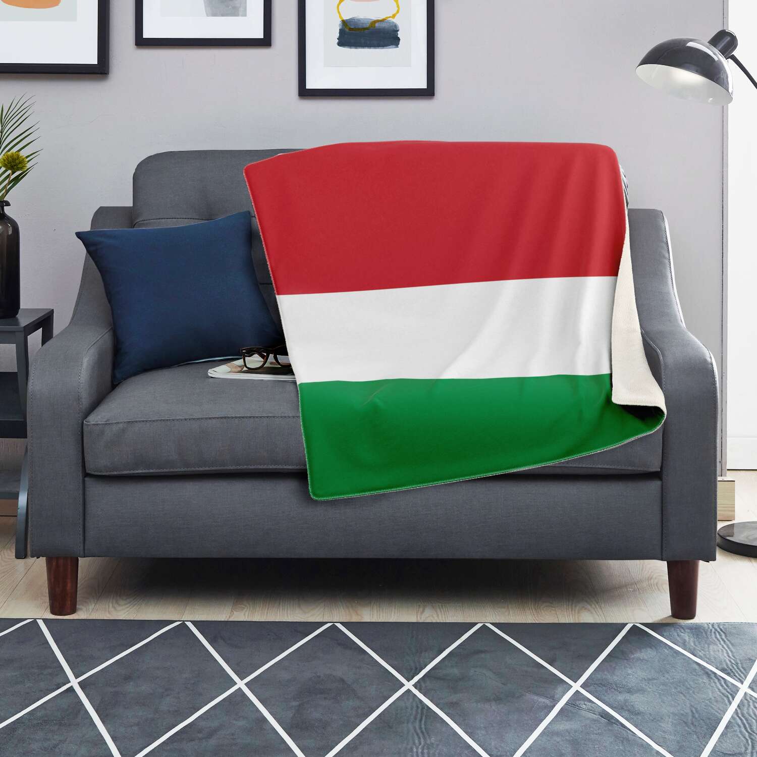 Italia Premium Microfleece Blanket