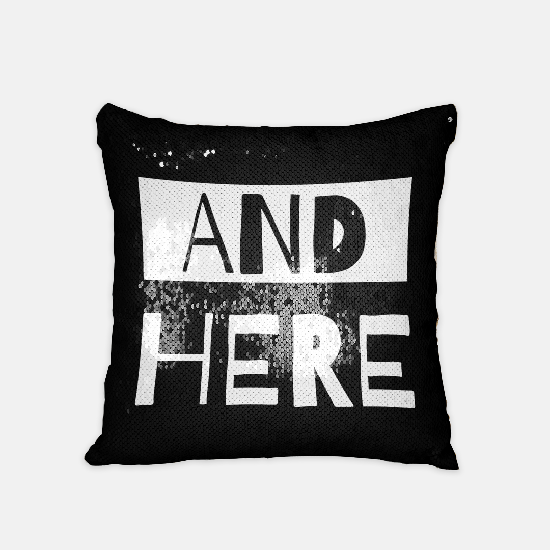 We Had Sex Here And Here Sequin Reversible Pillow Case Set Of 2