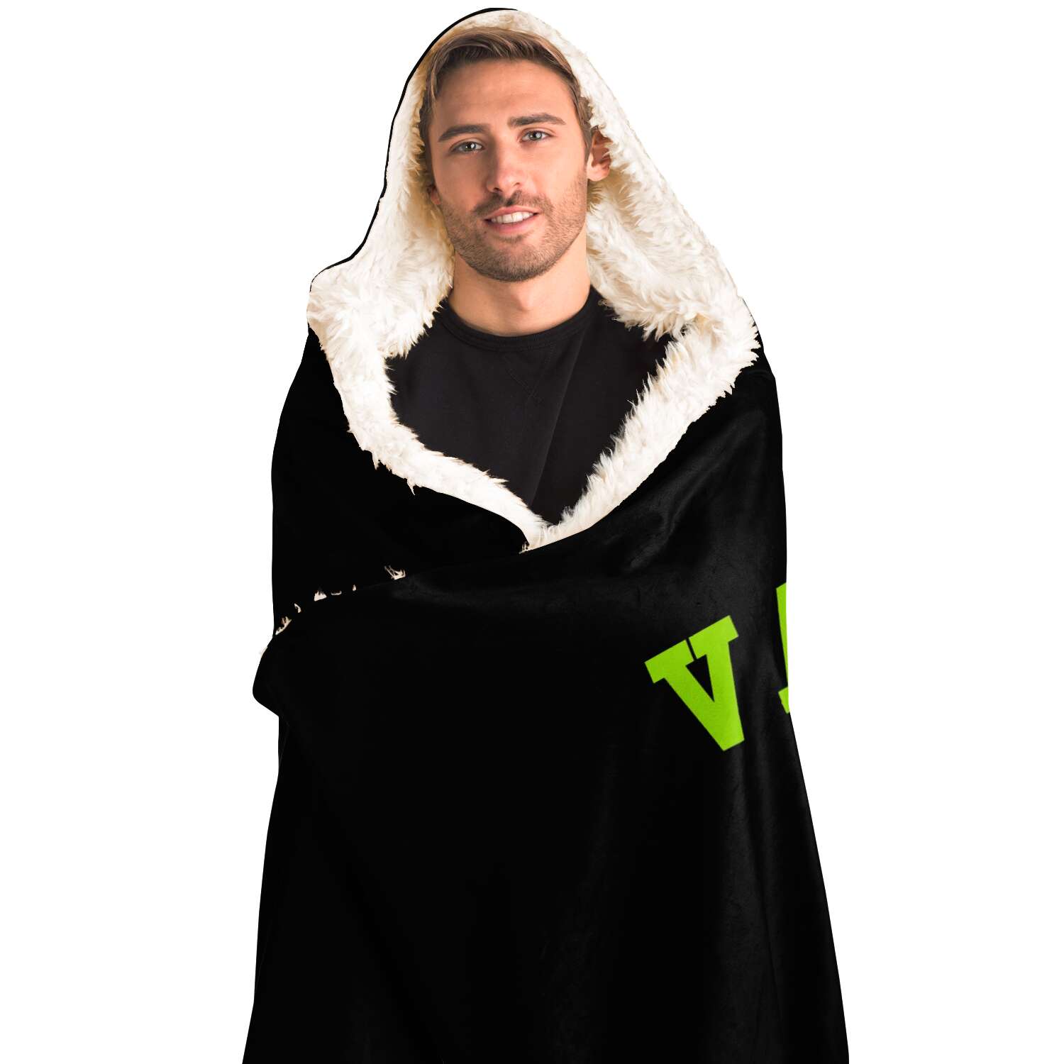 Vaffanculo And Have A Nice Day Hooded Blanket