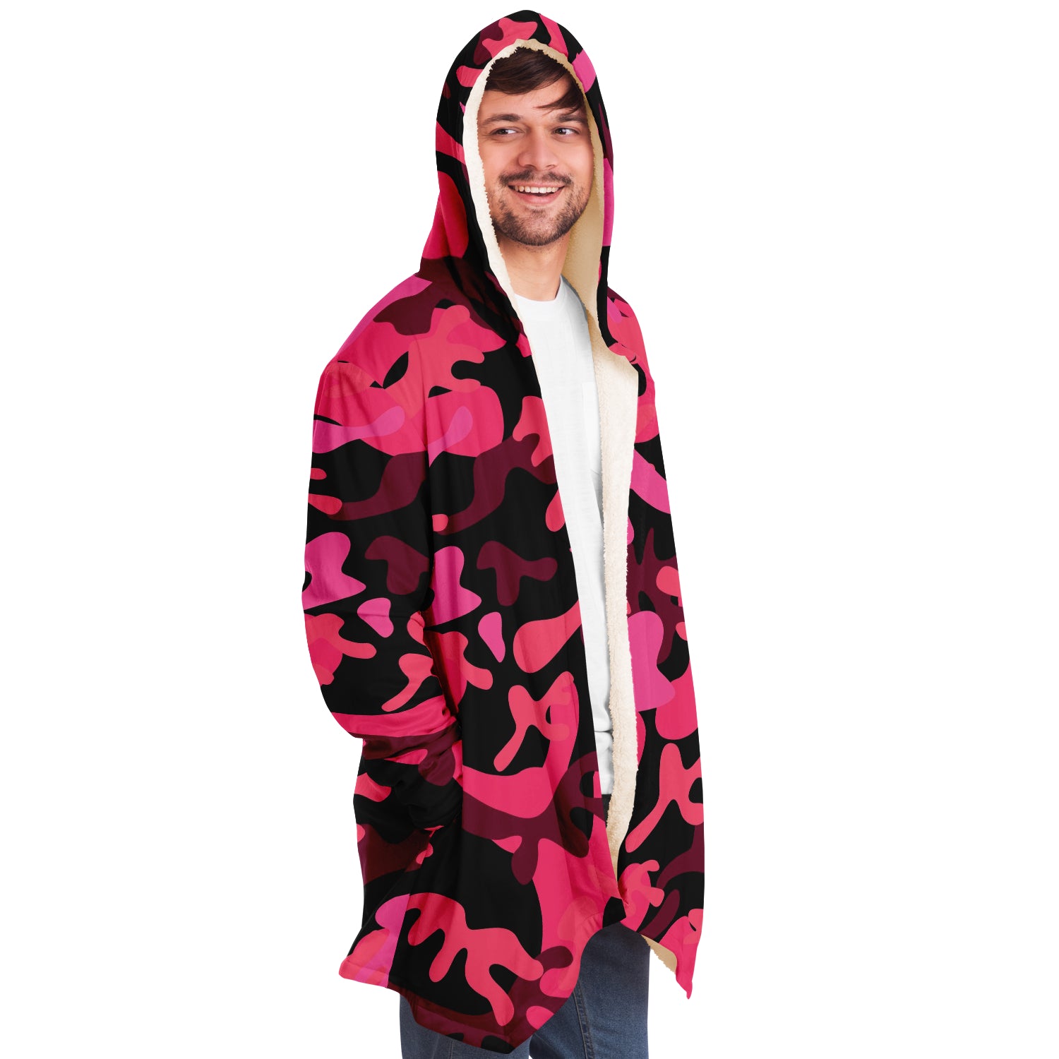 Italian Pride Pink Camo Cloak