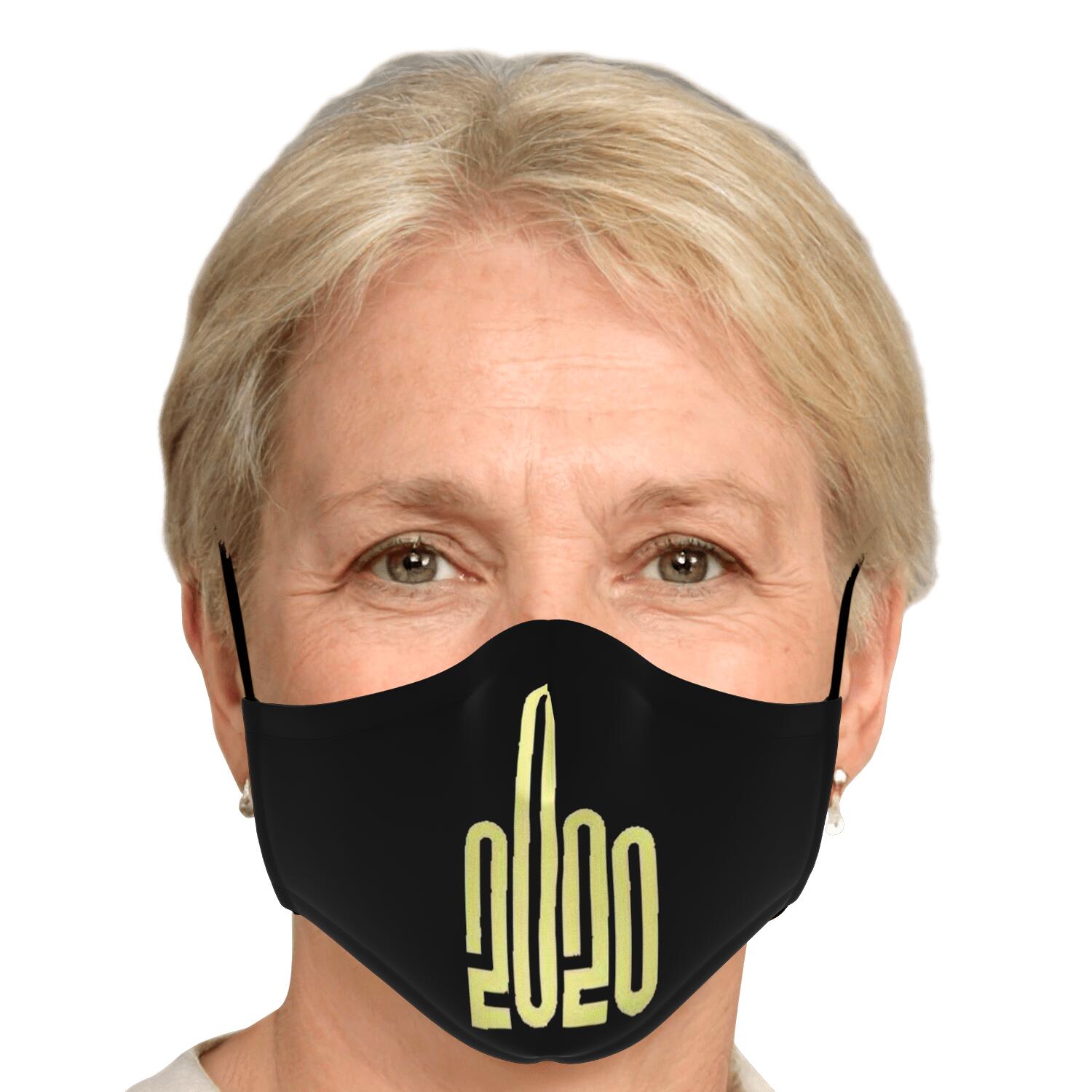 2020 Mid-Finger Face Mask + 2 PM 2.5 Filters