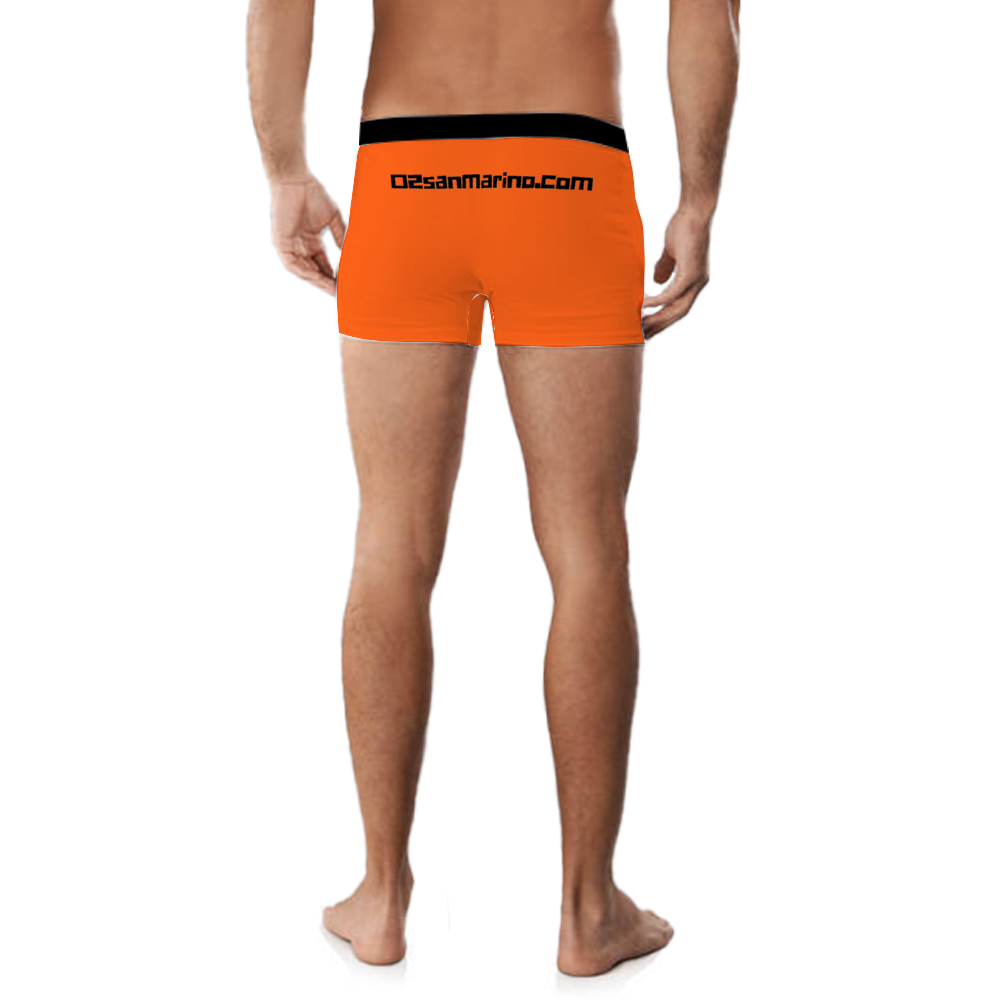 02 Men's Boxer Briefs Polyester Underwear