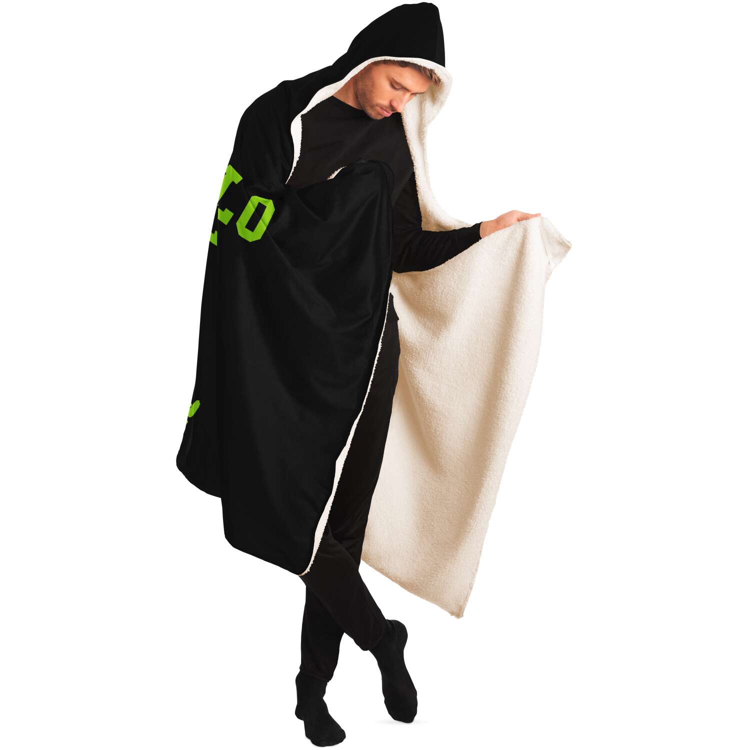 Vaffanculo And Have A Nice Day Hooded Blanket