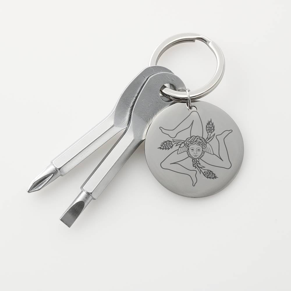 Sicilian Screwdriver Keychain