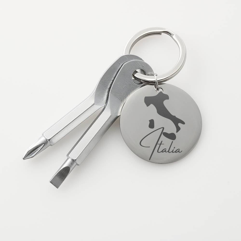 Italia Screwdriver Keychain