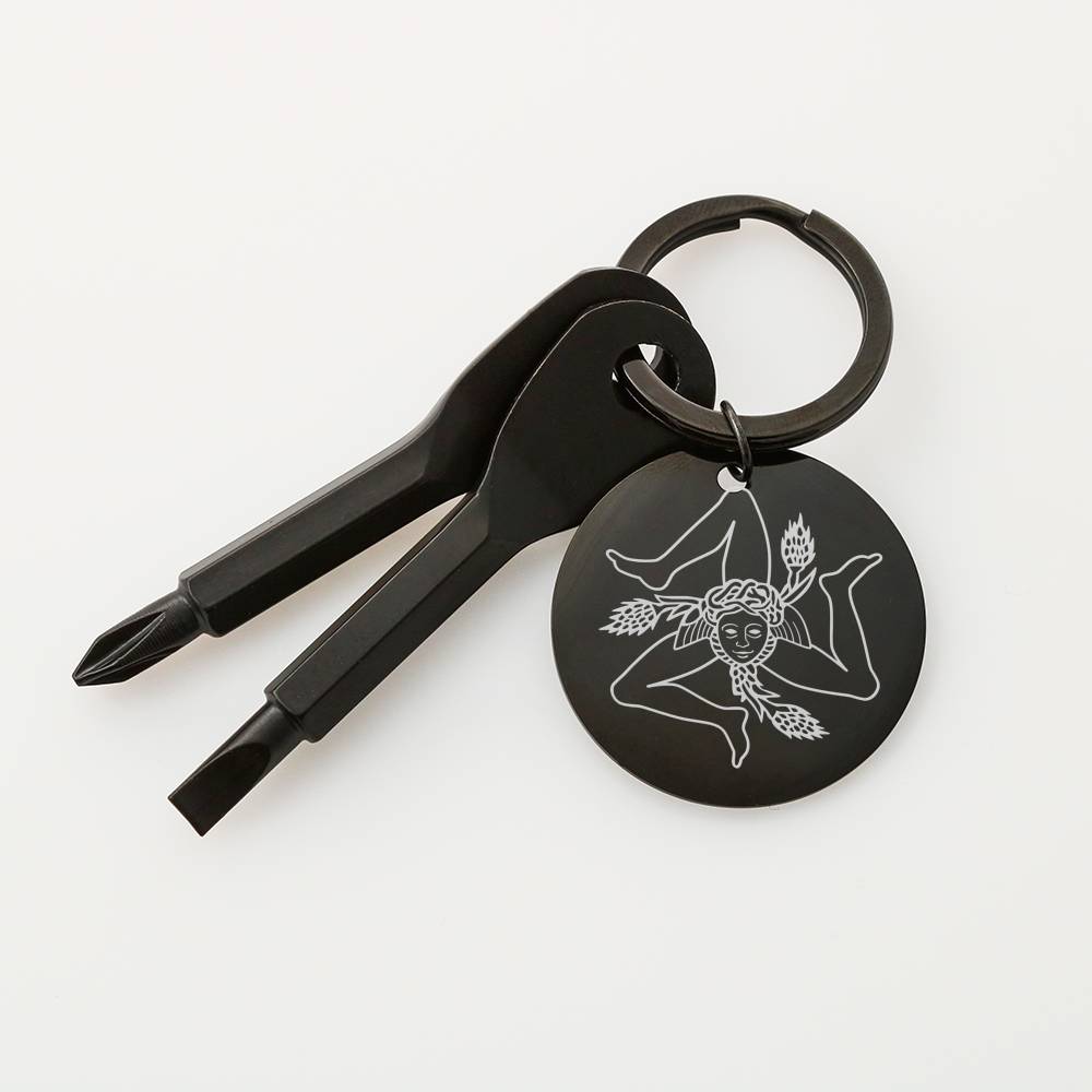 Sicilian Screwdriver Keychain