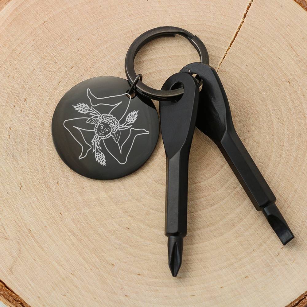 Sicilian Screwdriver Keychain