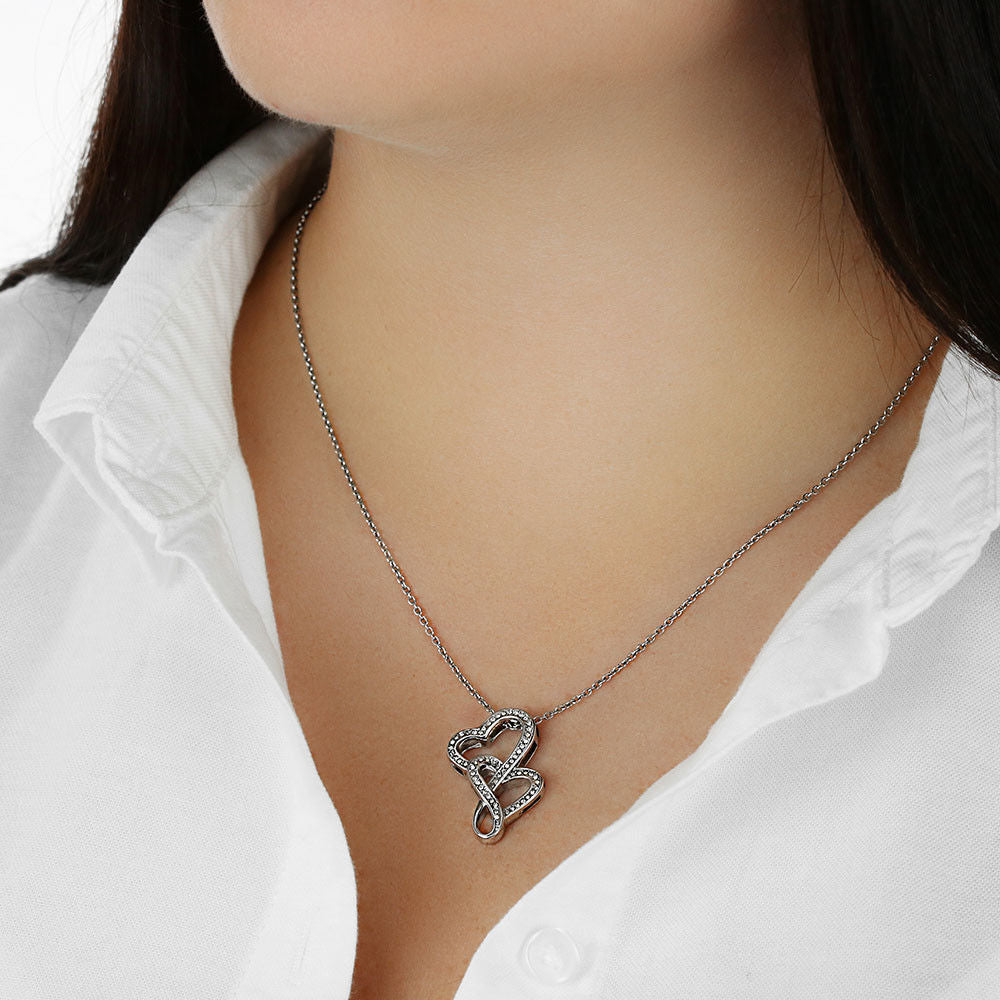 Double Heart Necklace
