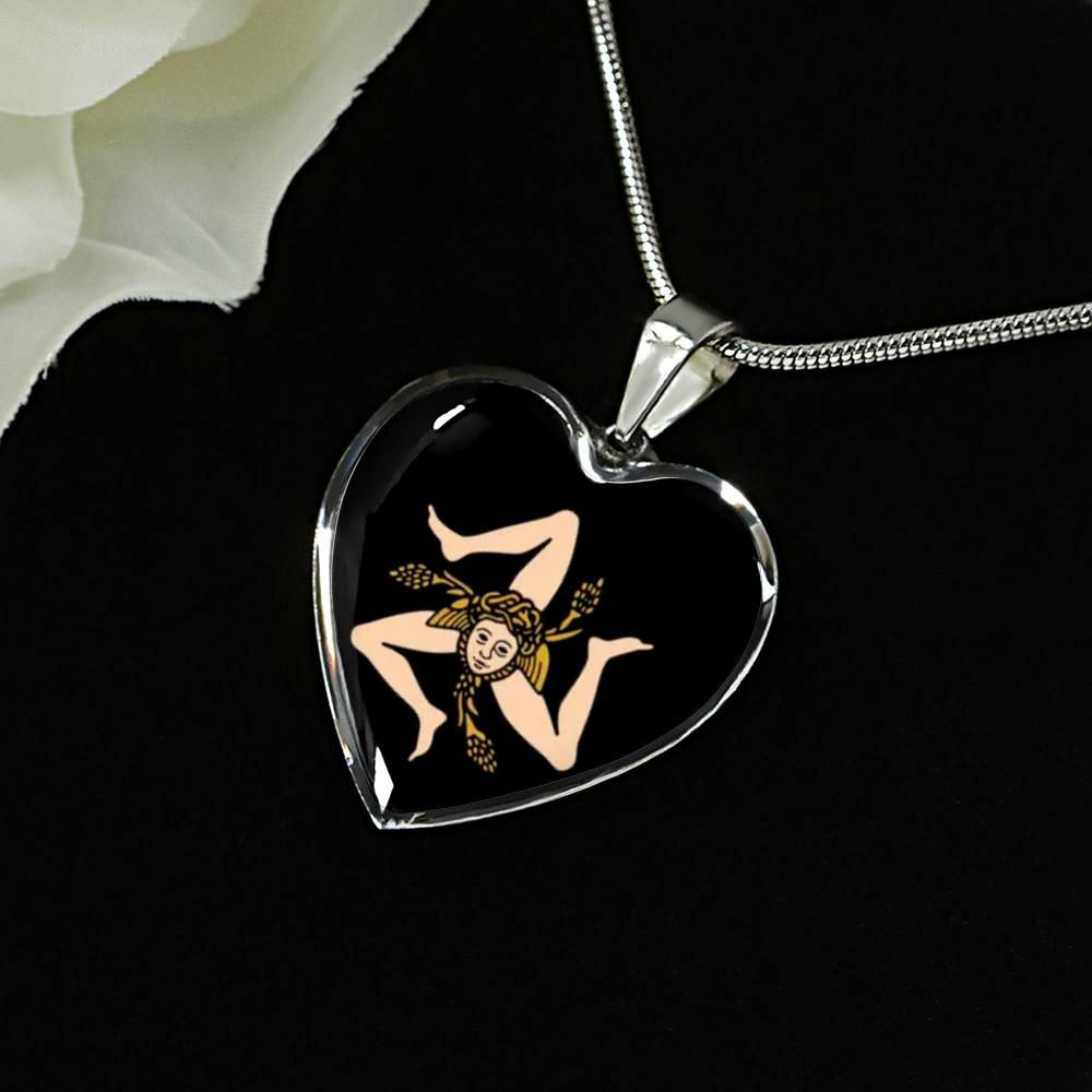 Sicilian Heart Necklace