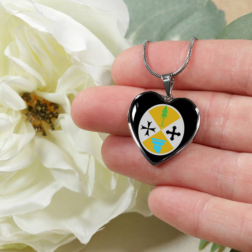 Calabrese Heart Necklace