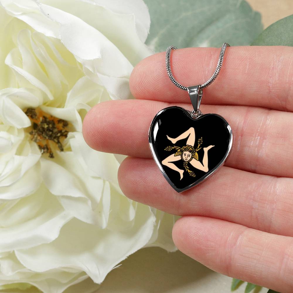 Sicilian Heart Necklace