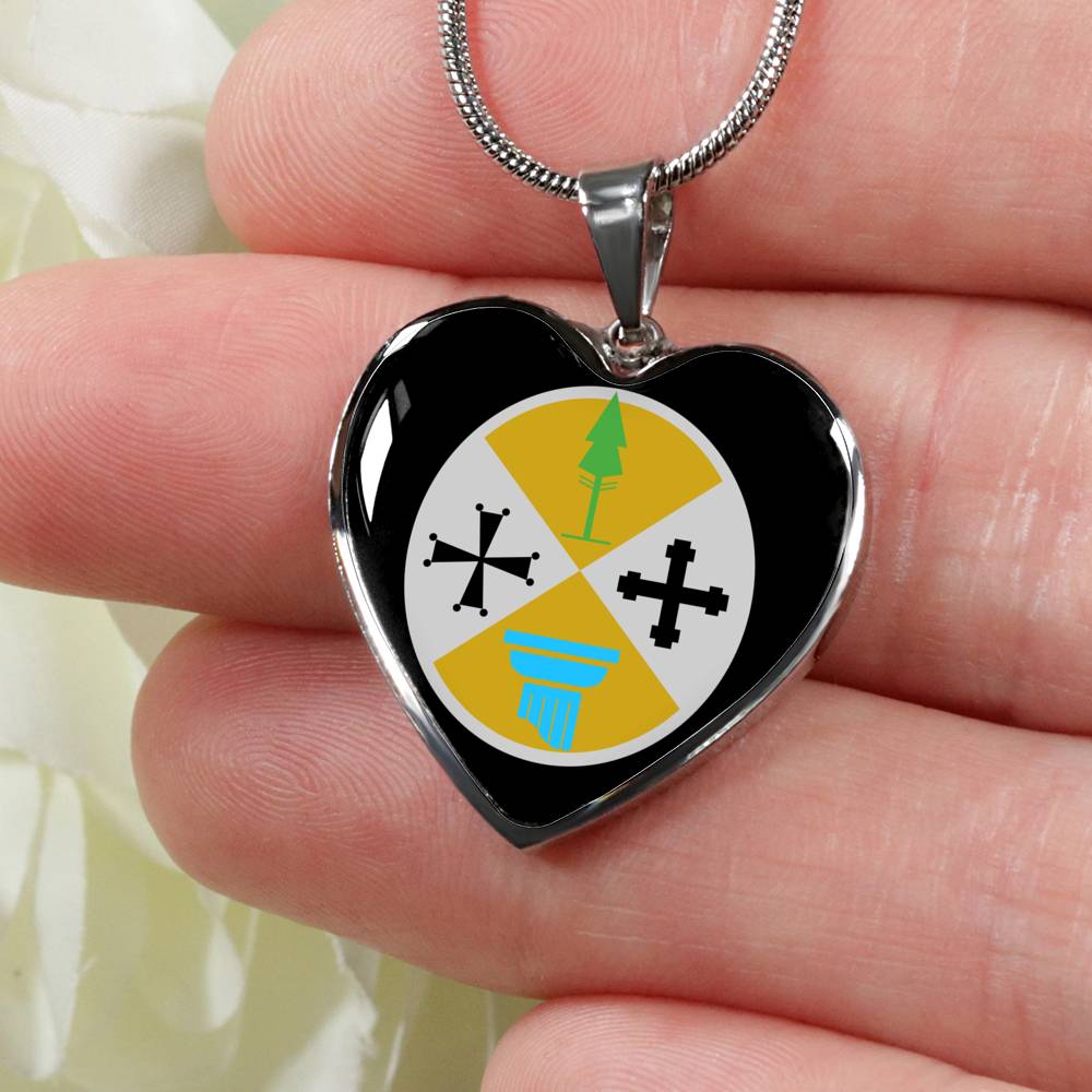 Calabrese Heart Necklace