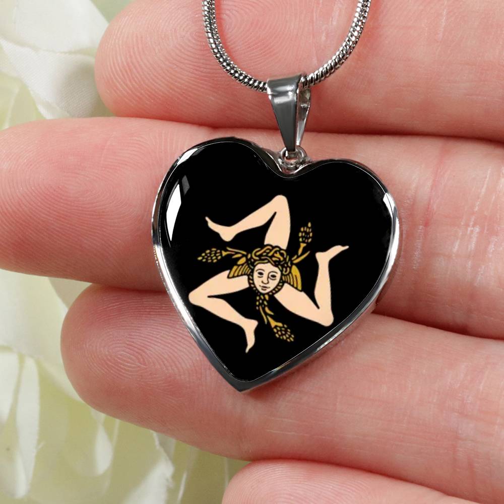 Sicilian Heart Necklace