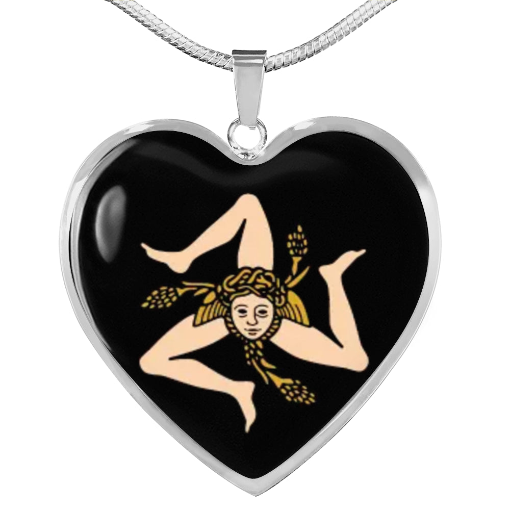 Sicilian Heart Necklace