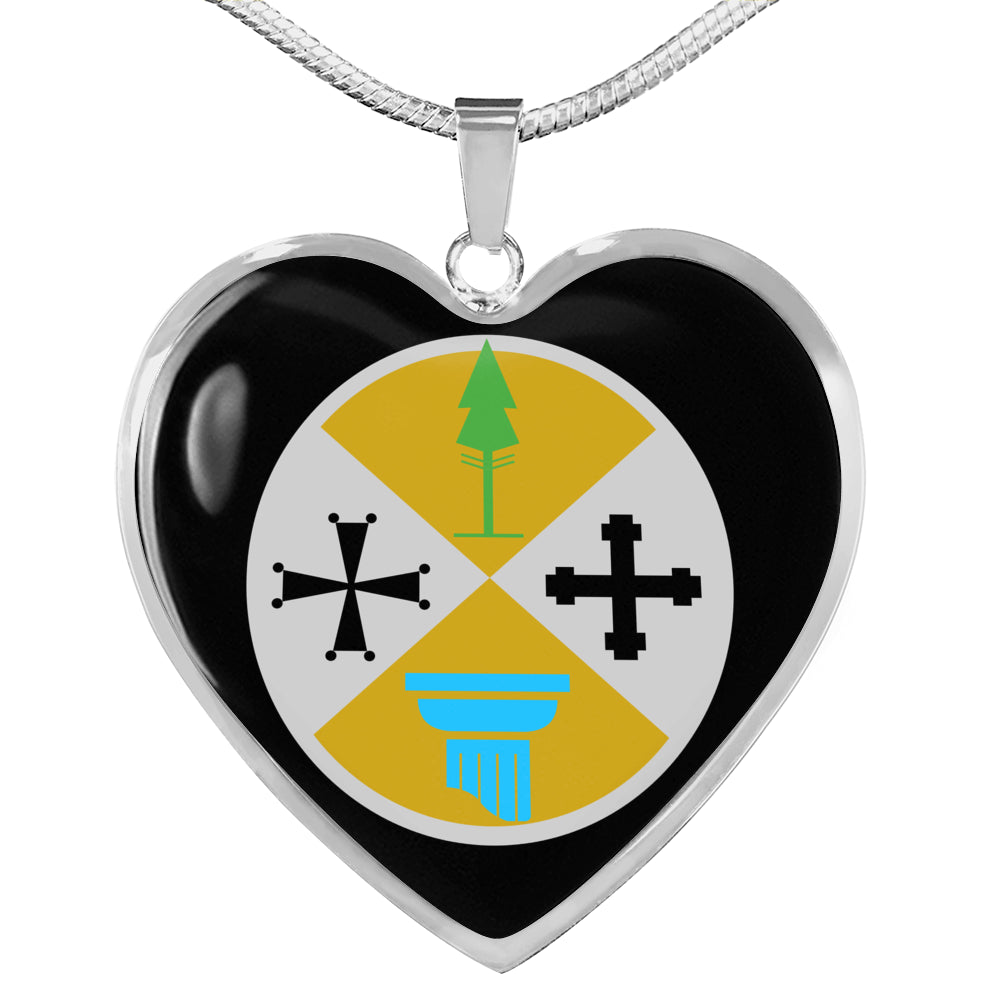 Calabrese Heart Necklace
