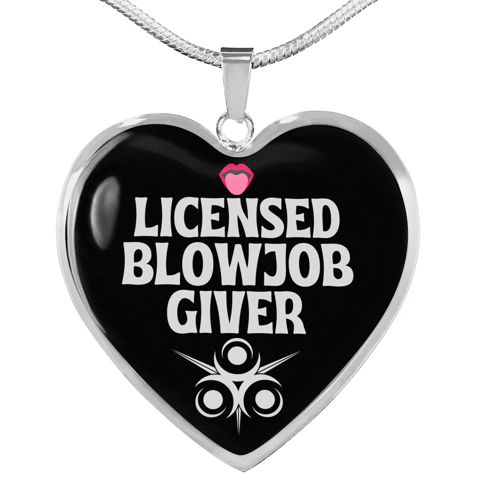 Licensed Blowjob Giver
