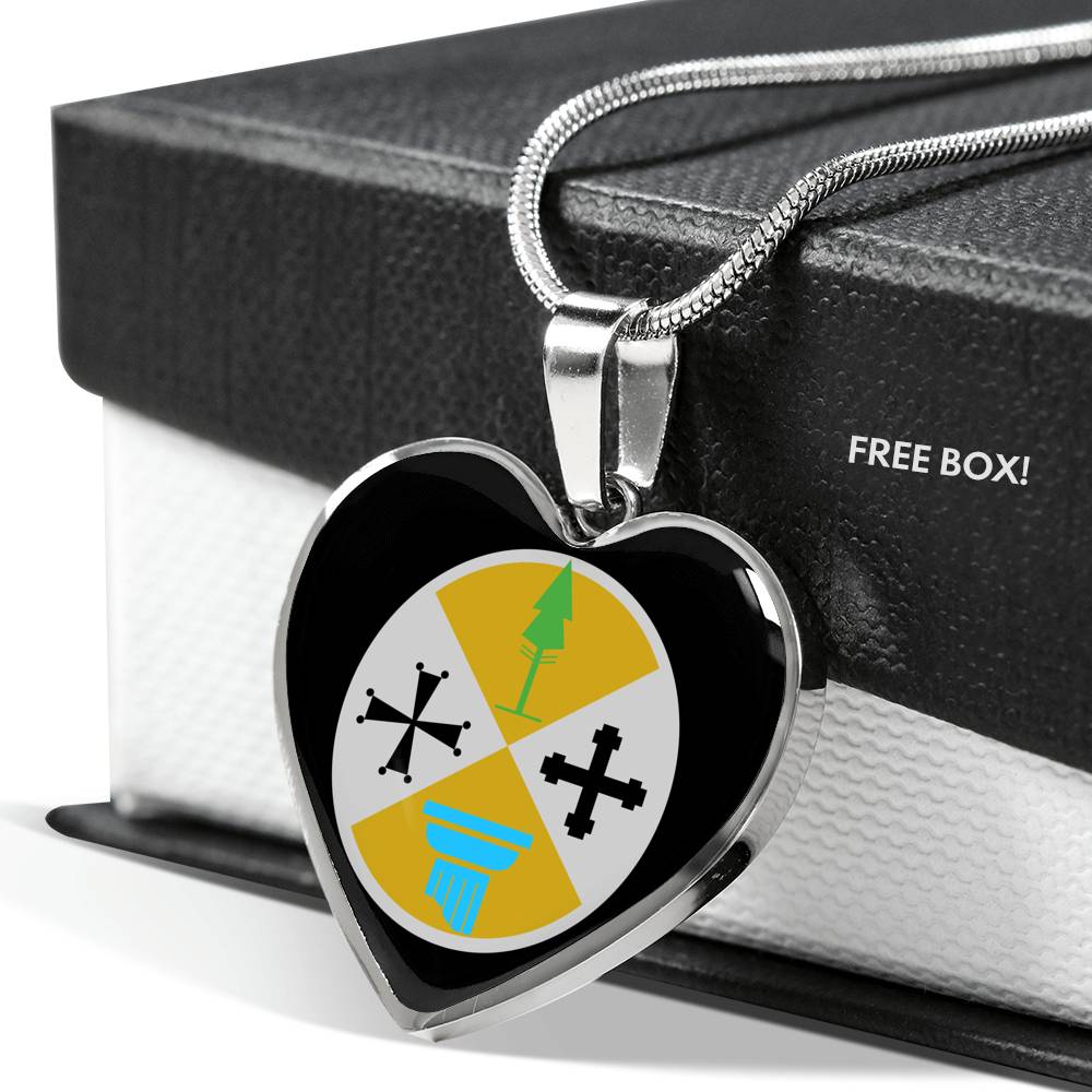 Calabrese Heart Necklace