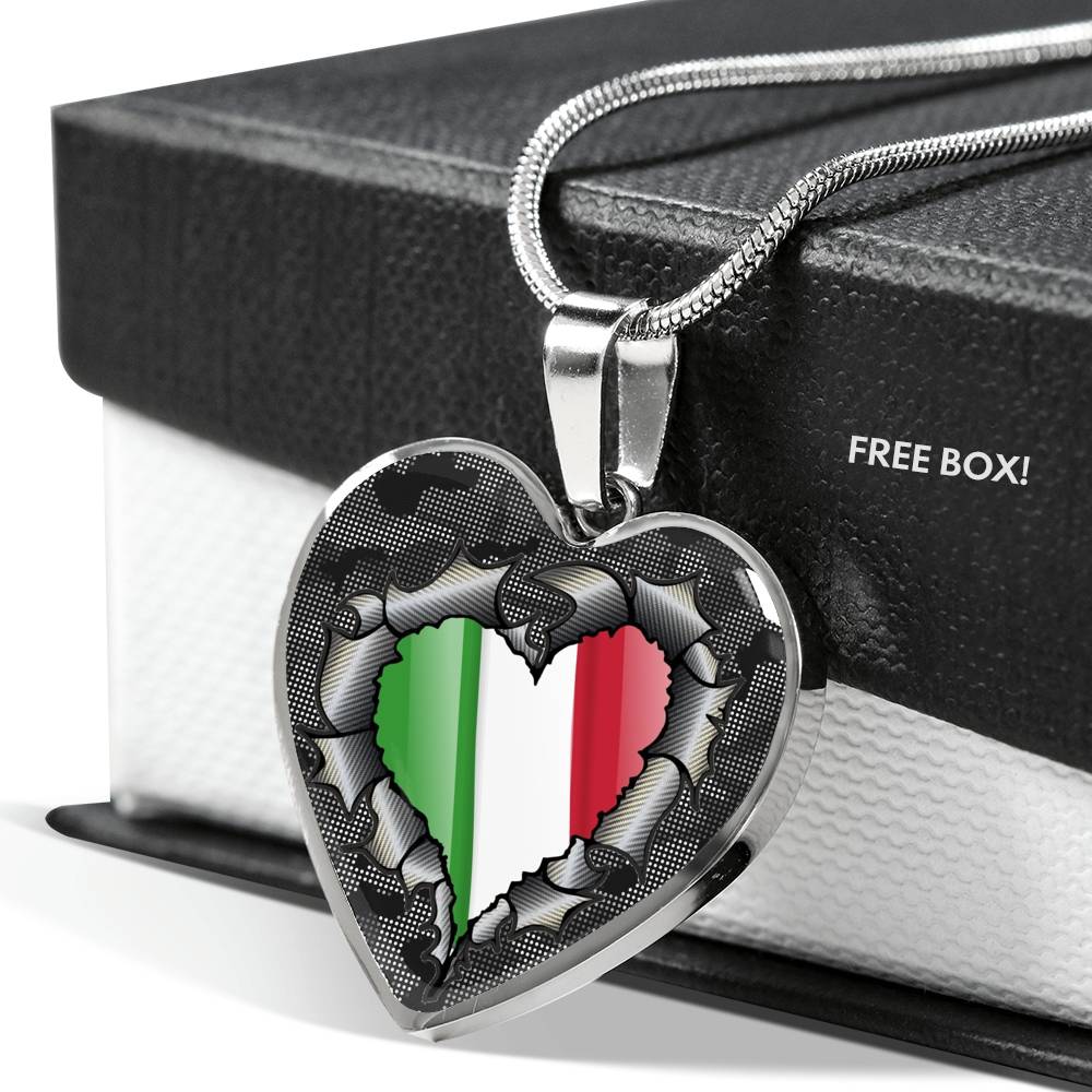Italian Inside Heart Necklace