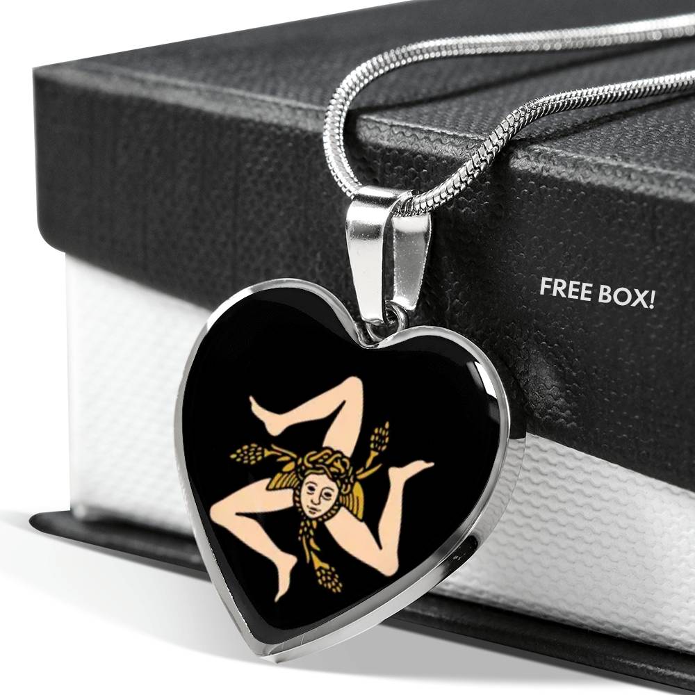 Sicilian Heart Necklace