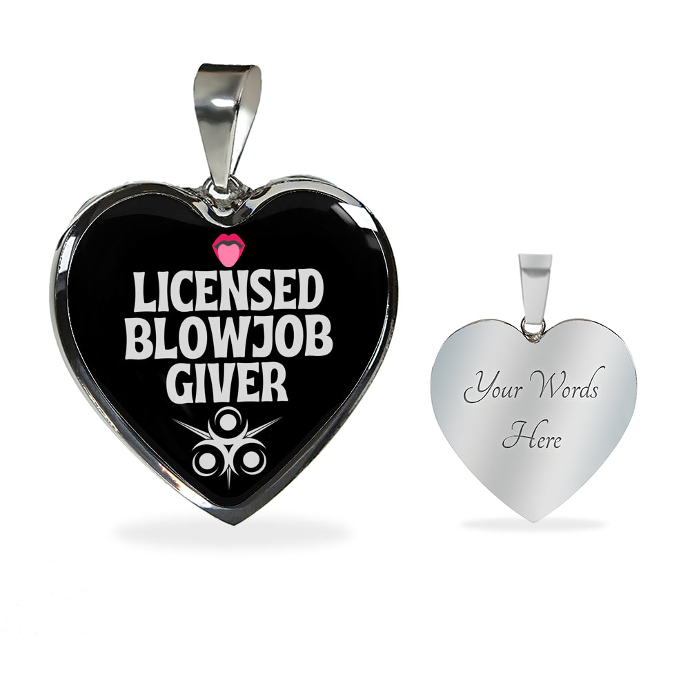 Licensed Blowjob Giver