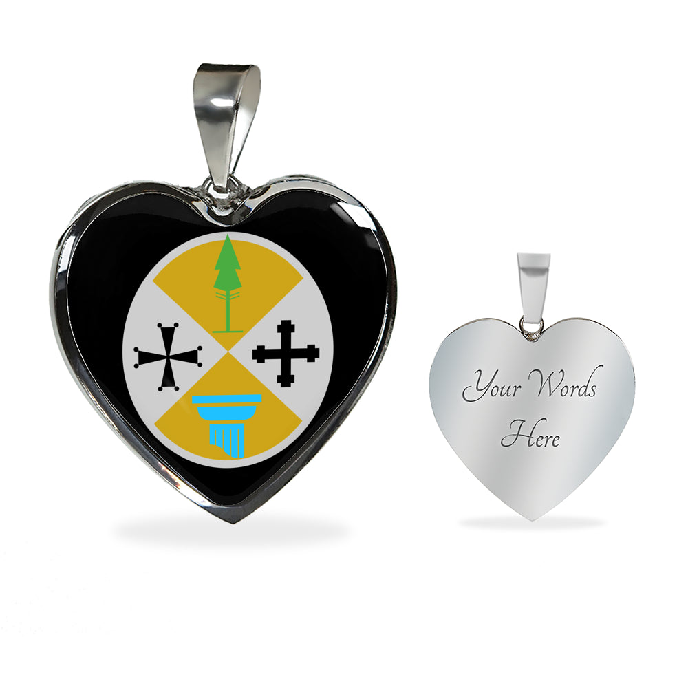 Calabrese Heart Necklace