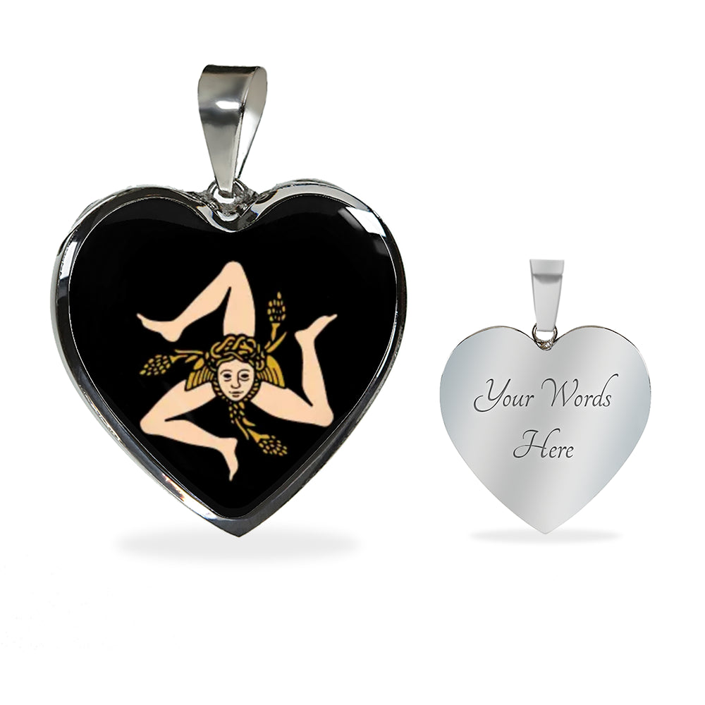 Sicilian Heart Necklace