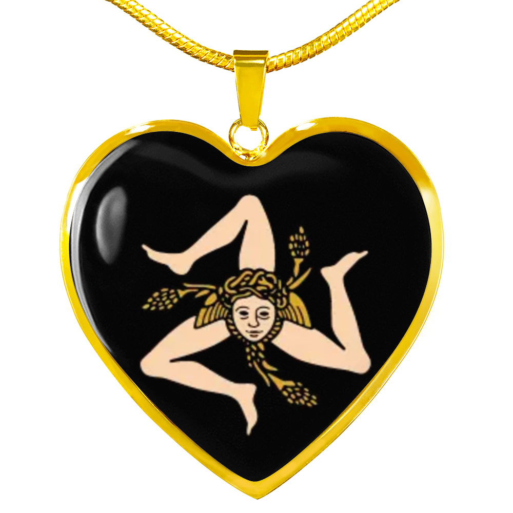 Sicilian Heart Necklace