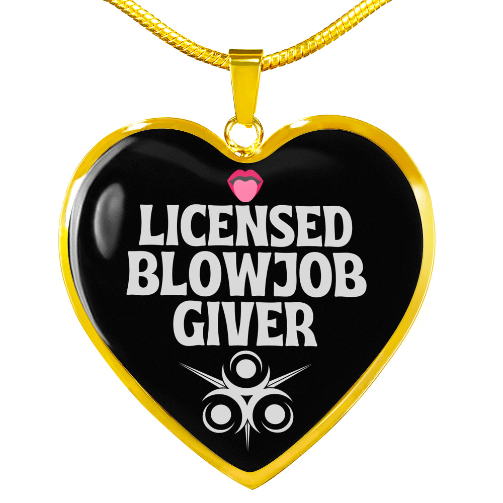 Licensed Blowjob Giver