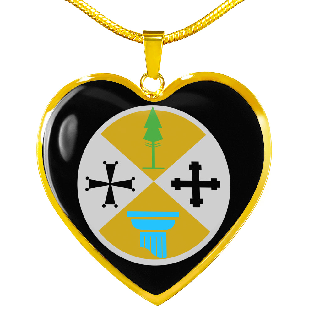 Calabrese Heart Necklace