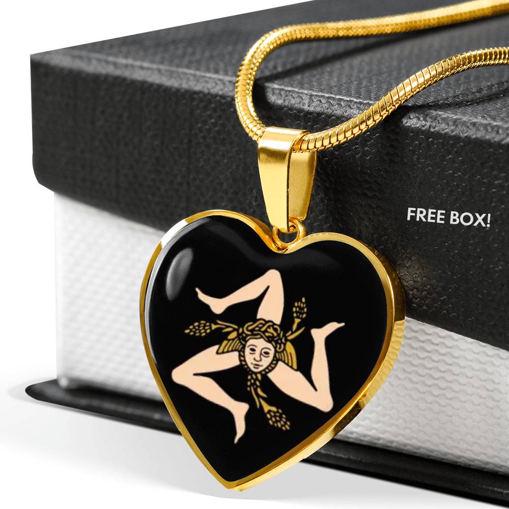 Sicilian Heart Necklace