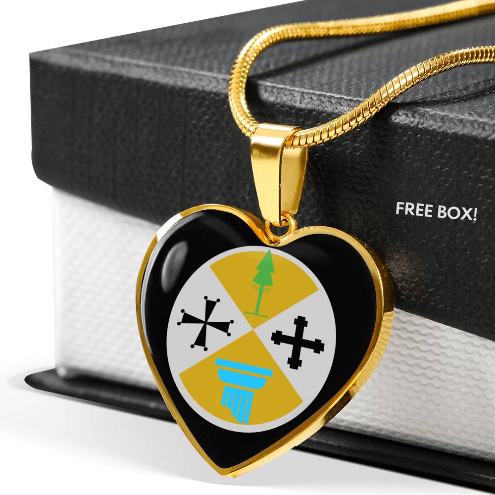 Calabrese Heart Necklace